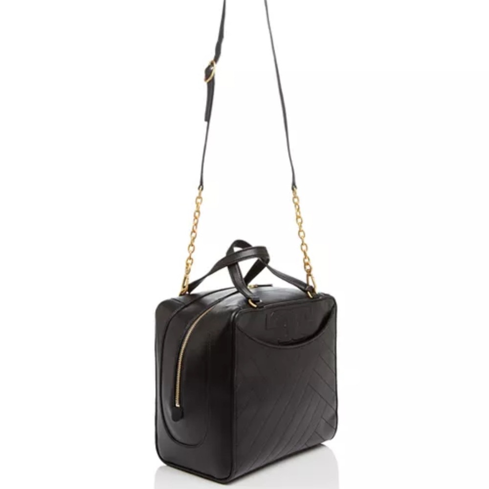 Tory Burch Alexa Leather Satchel NWT - Picture 10 of 12